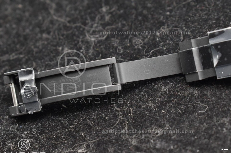 DLC DIW VS3135 on VSF Submariner DLC Blue Bracelet Sandblasted Edition 1:1 Best Dial Black 0129